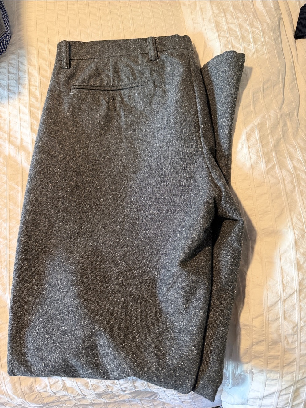 Old Navy Men's Charcoal Speckled Dress Pants